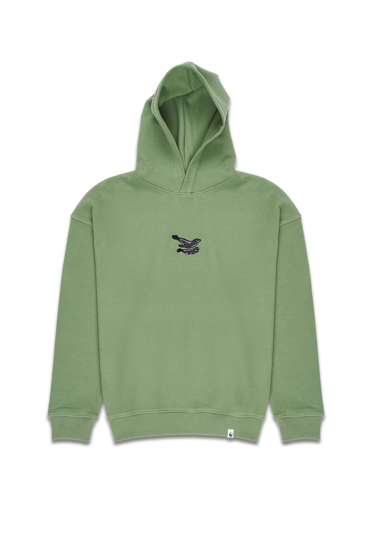 Akdeniz Foku SuperSoft Hoodie - Yeşil