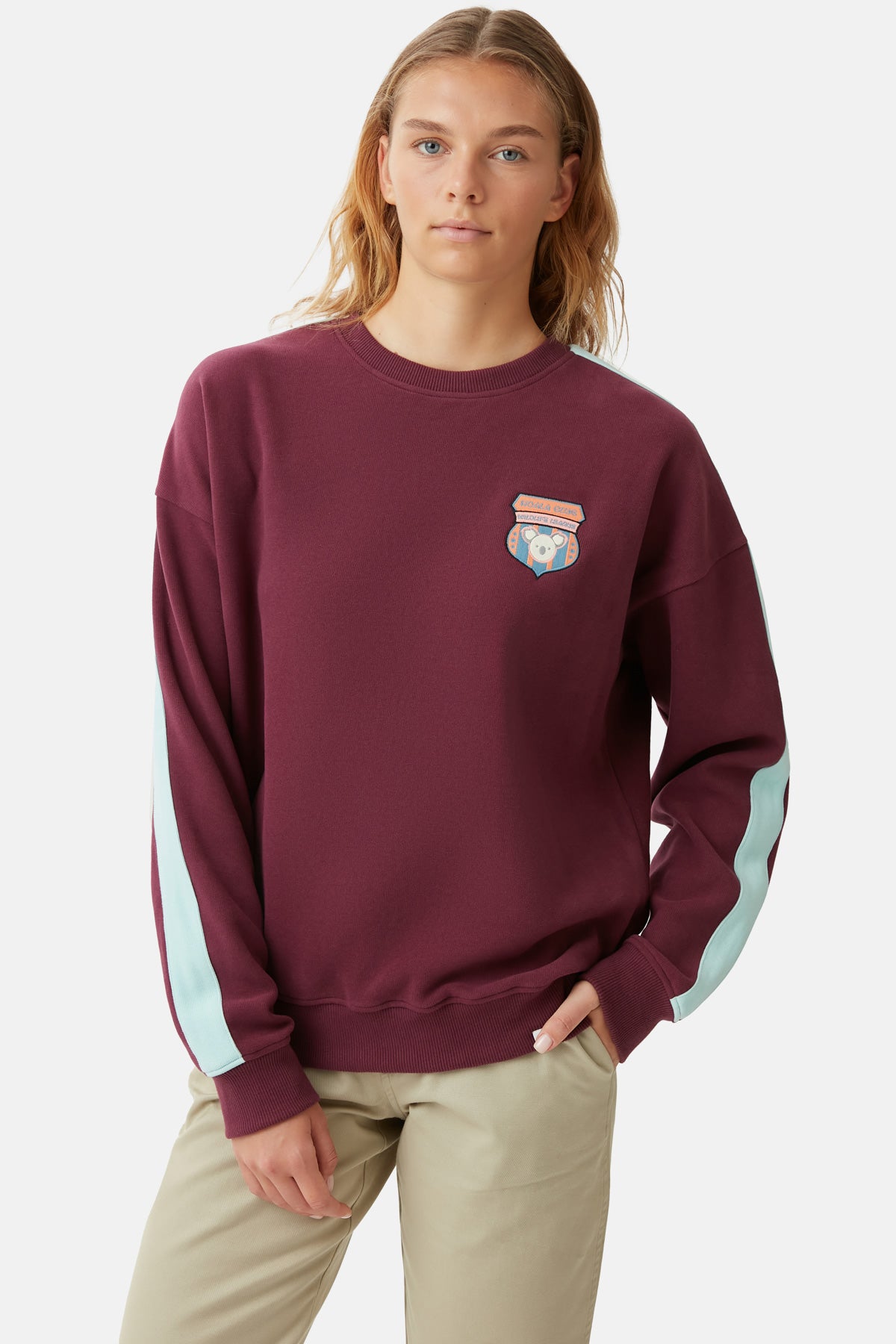 Koala Club Sweatshirt - Bordo