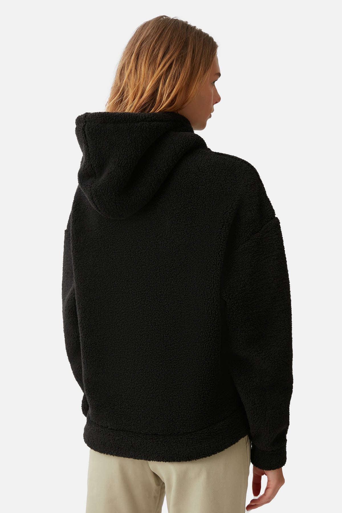 Koala Sherpa Hoodie - Siyah