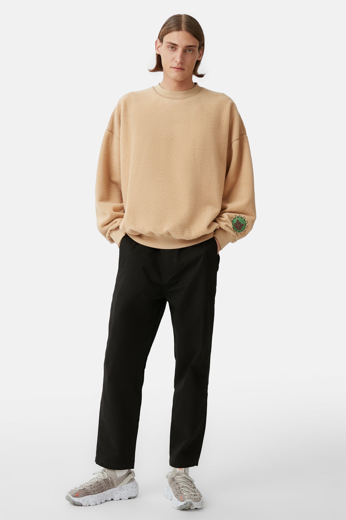 Bozayı Teddy Sweatshirt - Bej