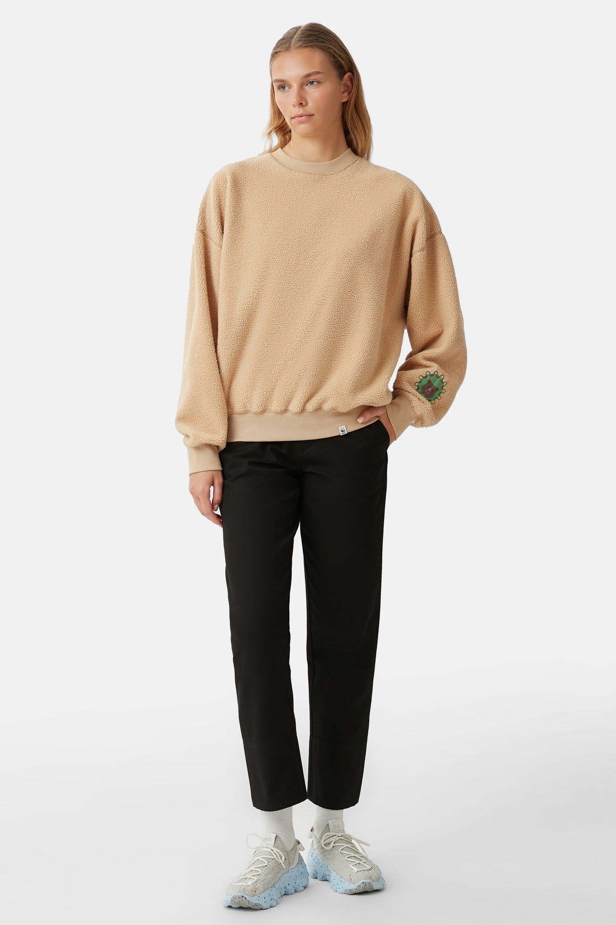 Bozayı Teddy Sweatshirt - Bej