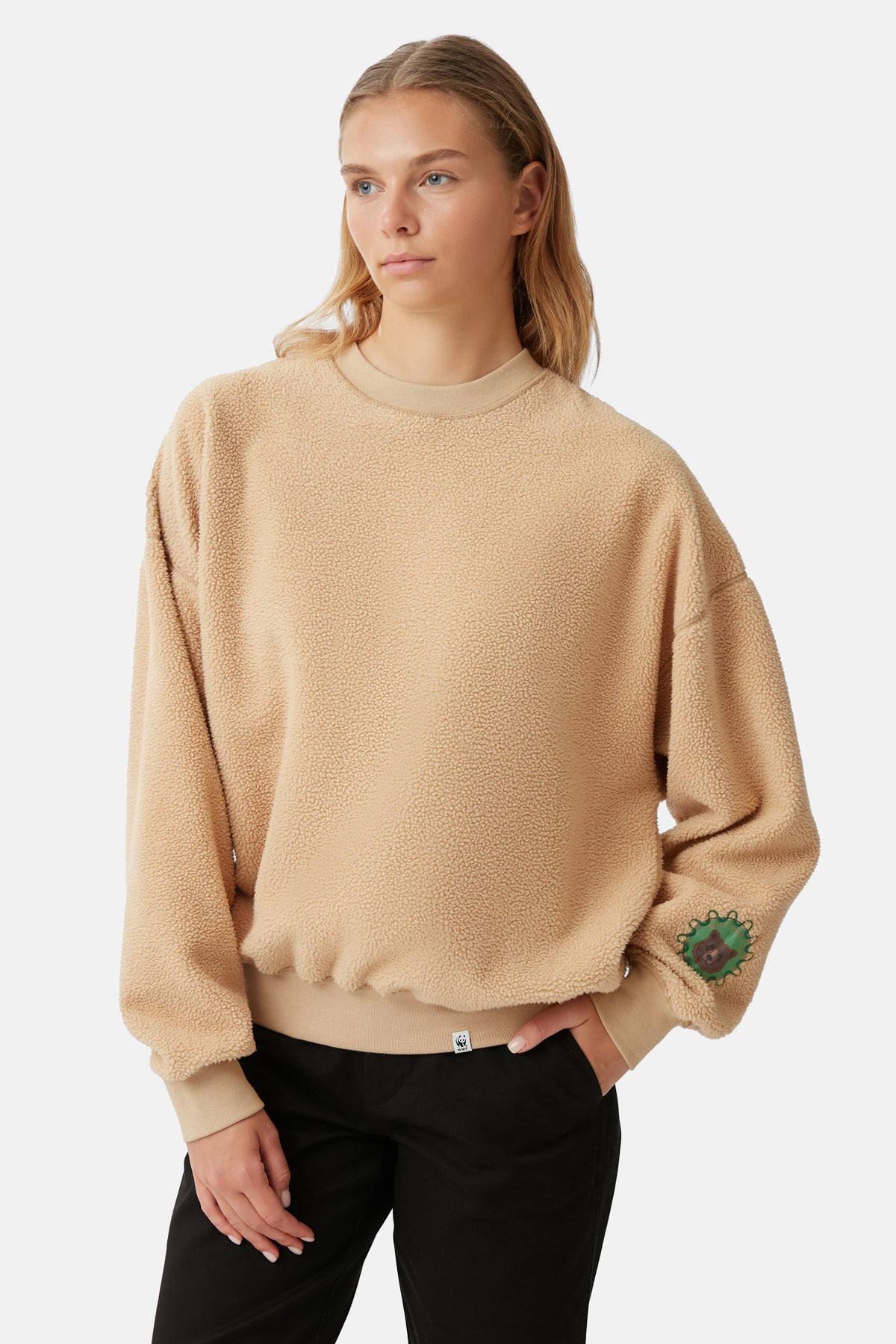 Bozayı Teddy Sweatshirt - Bej